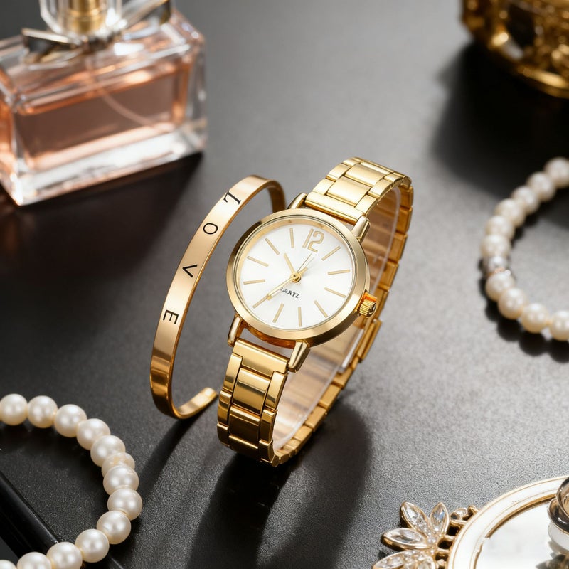 Explosions Ladies Small Dial Casual Joker Quartz Watch Quartz Watch For Junior High School Students - Image 2